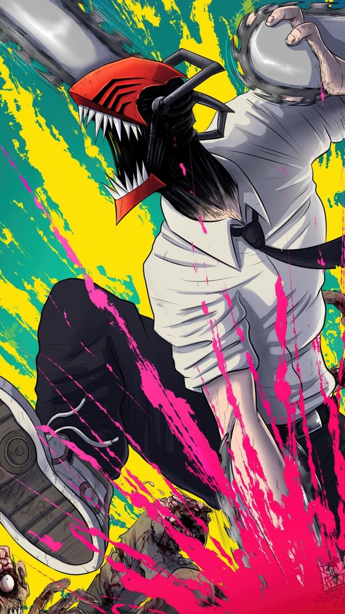 ảnh chainsaw man - hình 10
