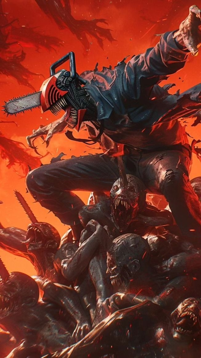 ảnh chainsaw man - hình 13