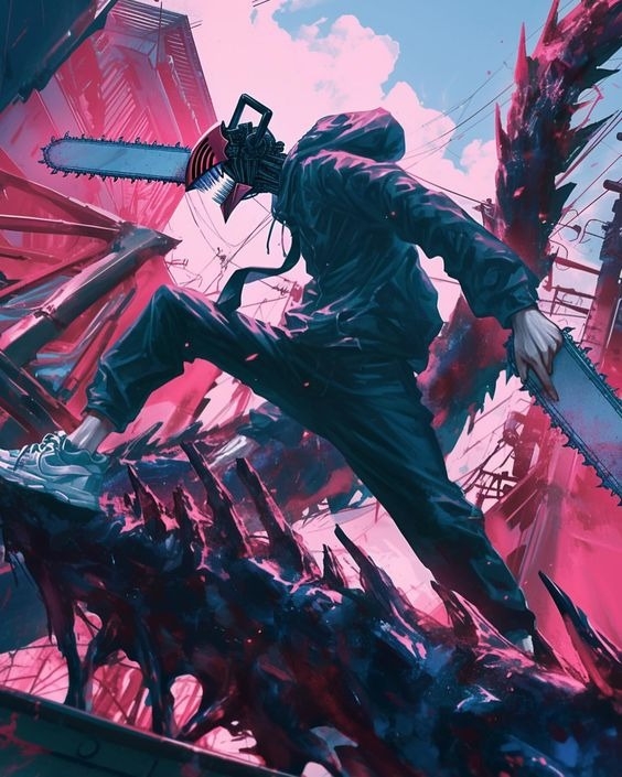 ảnh chainsaw man - hình 14