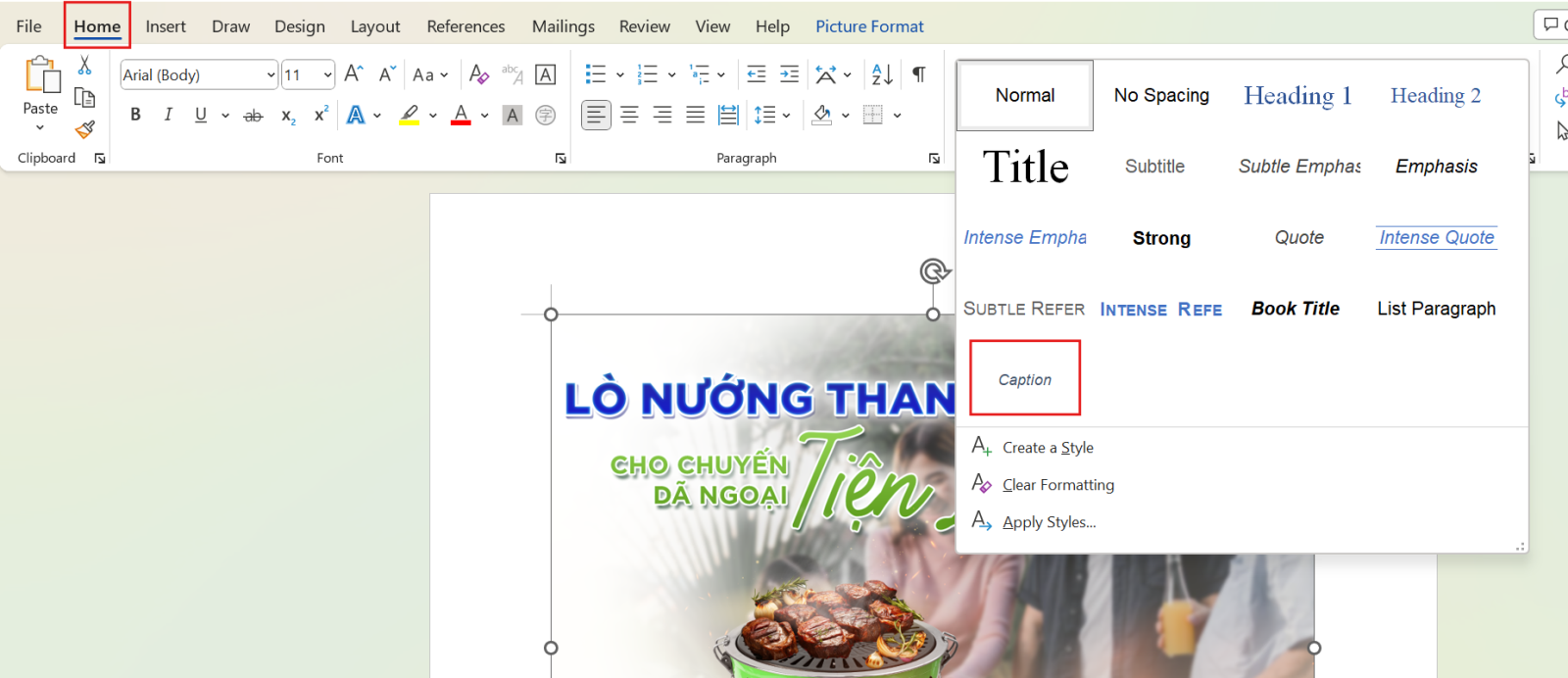 Cách tạo danh mục hình ảnh, bảng biểu trong Word chuyên nghiệp 19