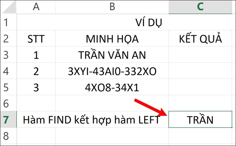 Hàm FIND (ảnh 10)