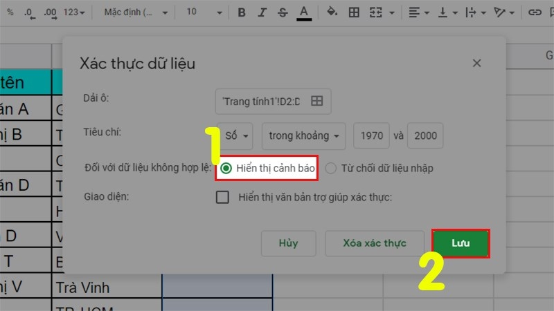 Data Validation (ảnh 7)