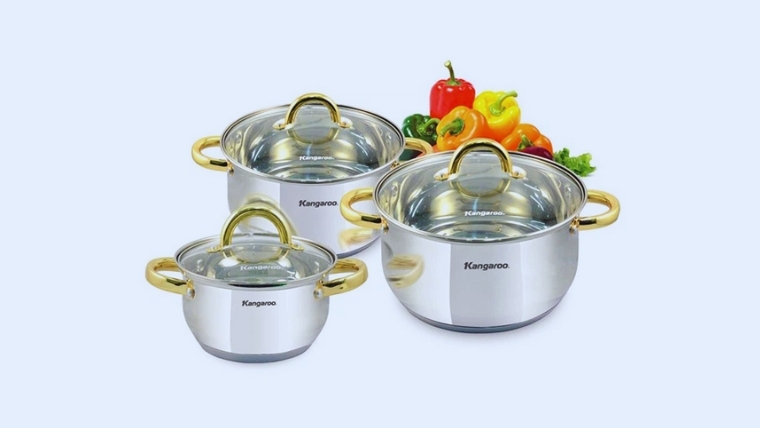 Bộ nồi lớn, nhỏ