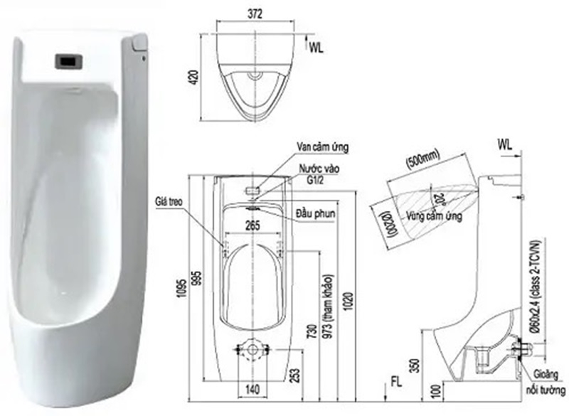 Kích thước tiểu nam 4