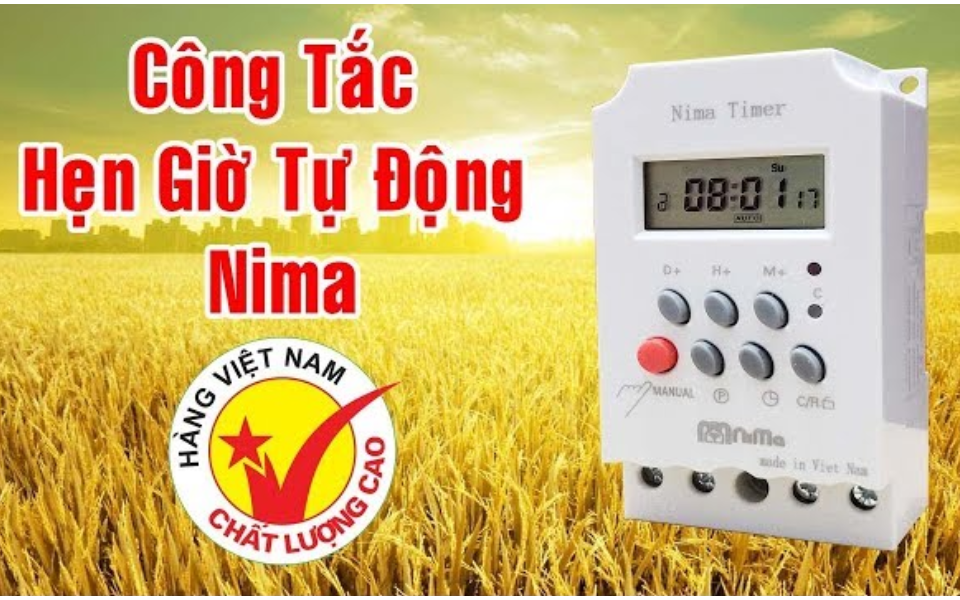 Thiết bị hẹn giờ tự động Nima