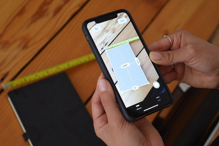 Đo kḥoảng cách bằng iPhone - hìn 3
