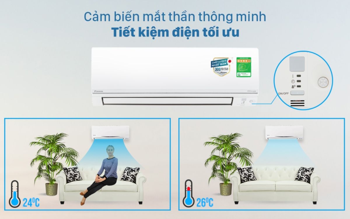Máy lạnh Daikin 2 ngựa (ảnh 2)