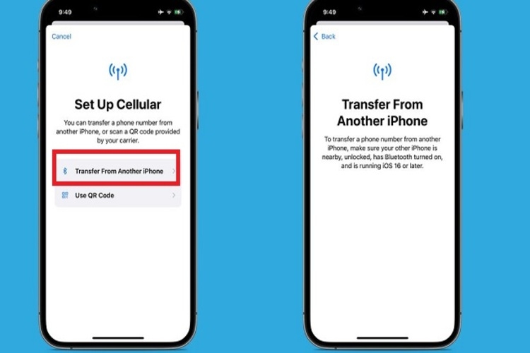 Chuyển eSIM từ iPhone sang iPhone - hình 3