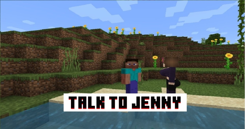 Hướng dẫn tải Mod Jenny - bản mod bạn gái ảo cho Minecraft
