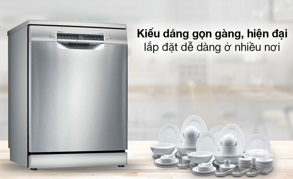 Máy rửa bát Bosch serie 4 độc lập