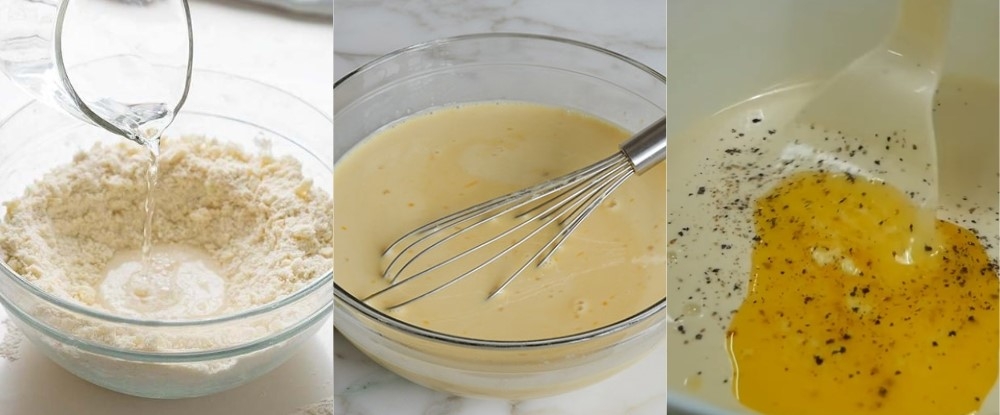 Cách làm bánh tôm khoai môn (ảnh 3)