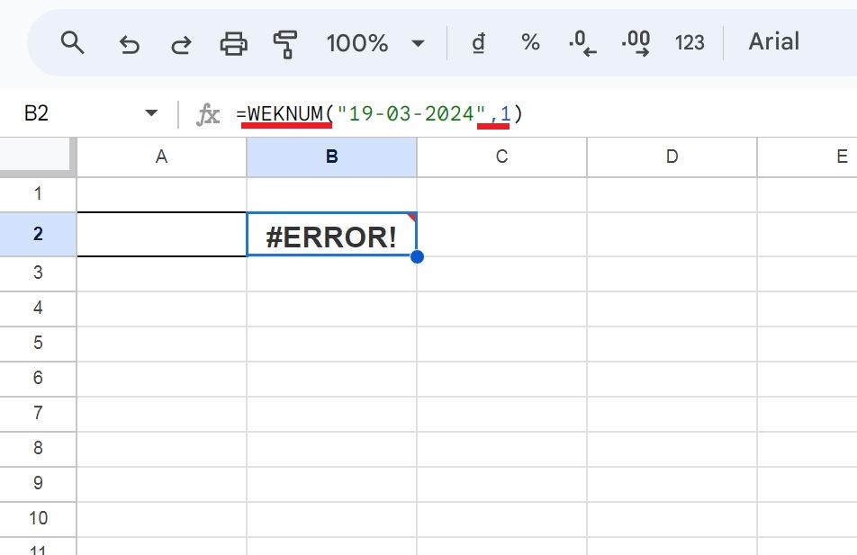 Hàm WEEKNUM là gì? Cách sử dụng hàm trong Google Sheets chi tiết 15