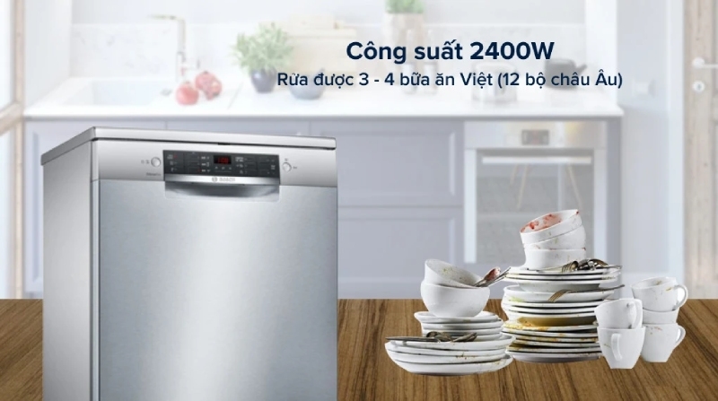 Máy rửa chén có tốn điện nước không hình 3