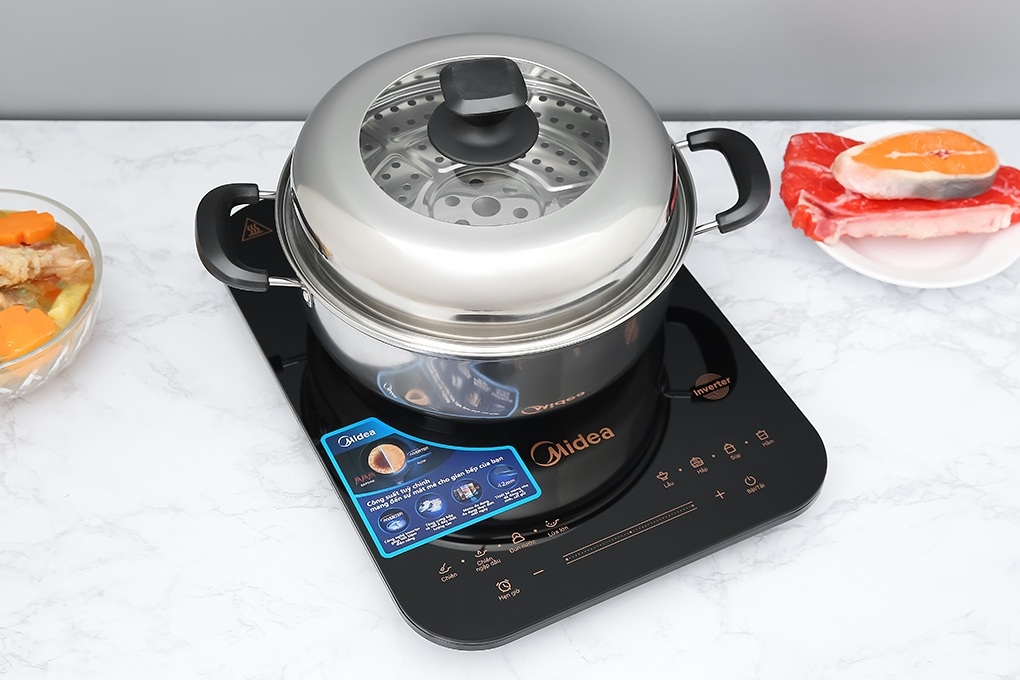 công nghệ bếp từ midea 1