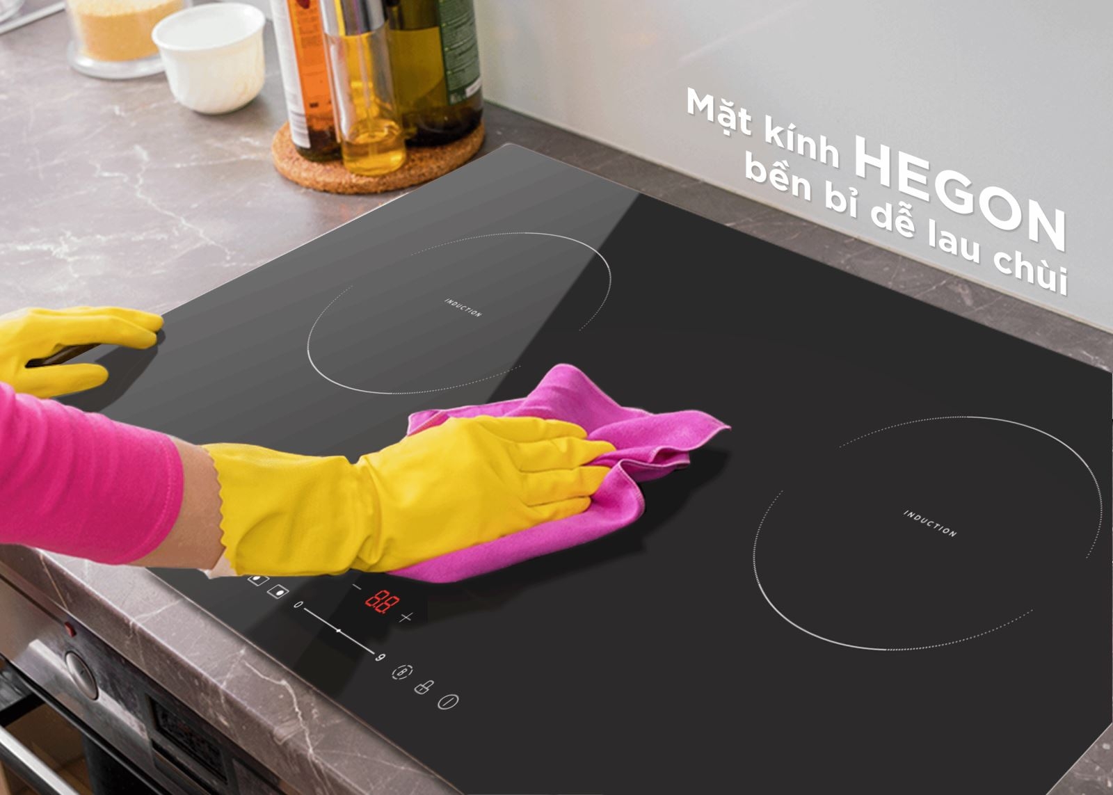 công nghệ bếp từ midea 6
