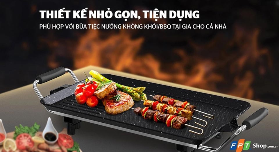 Bếp nướng điện Sunhouse 1600W SHD4600