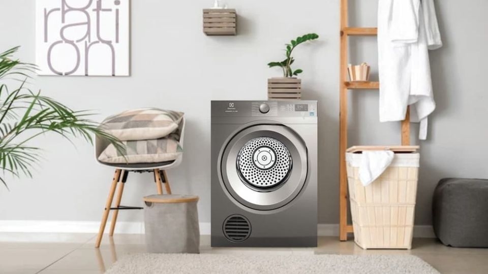 Chọn vị trí phù hợp để đặt máy sấy quần áo