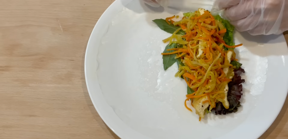 Cách làm bò bía chay (Hình 5)