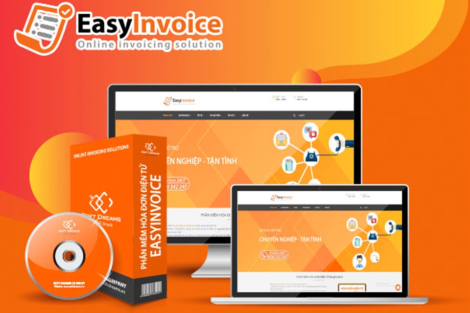 Phần mềm bán hàng có mẫu in hóa đơn EasyInvoice.