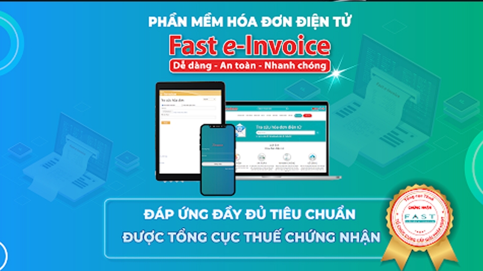 Phần mềm bán hàng có mẫu in hóa đơn Fast e-Invoice.