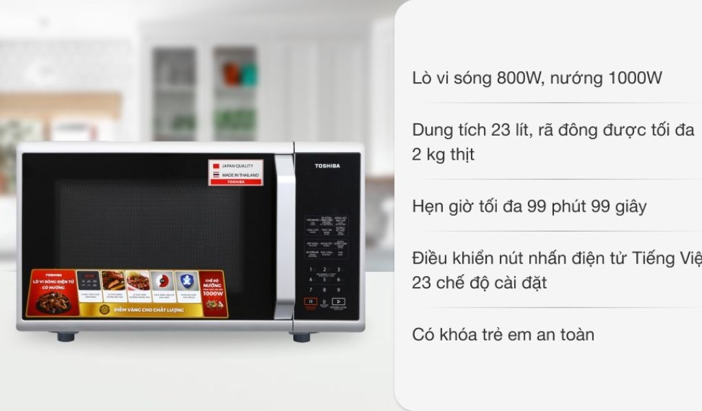 Nên mua lò vi sóng nào cho gia đình? Các tiêu chí chọn lò đáp ứng nhiều nhu cầu sử dụng 5