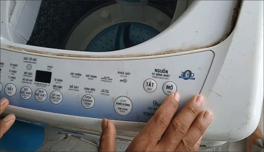 Do lỗi hiển thị trên board mạch