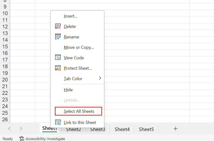 Cách in nhiều sheet trong Excel, in toàn bộ sheet như thế nào? 6