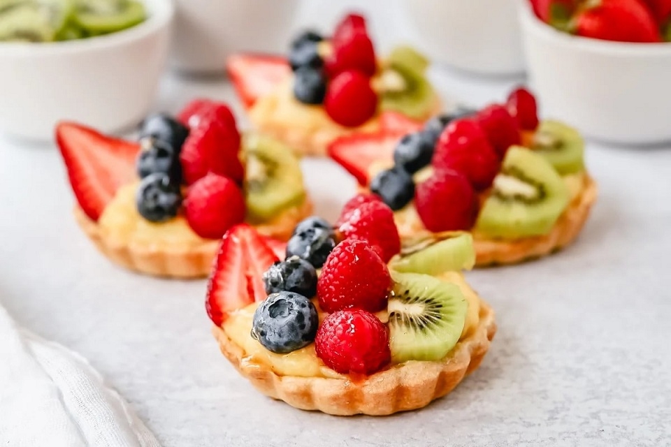 Cách làm bánh nướng bằng lò nướng 5
