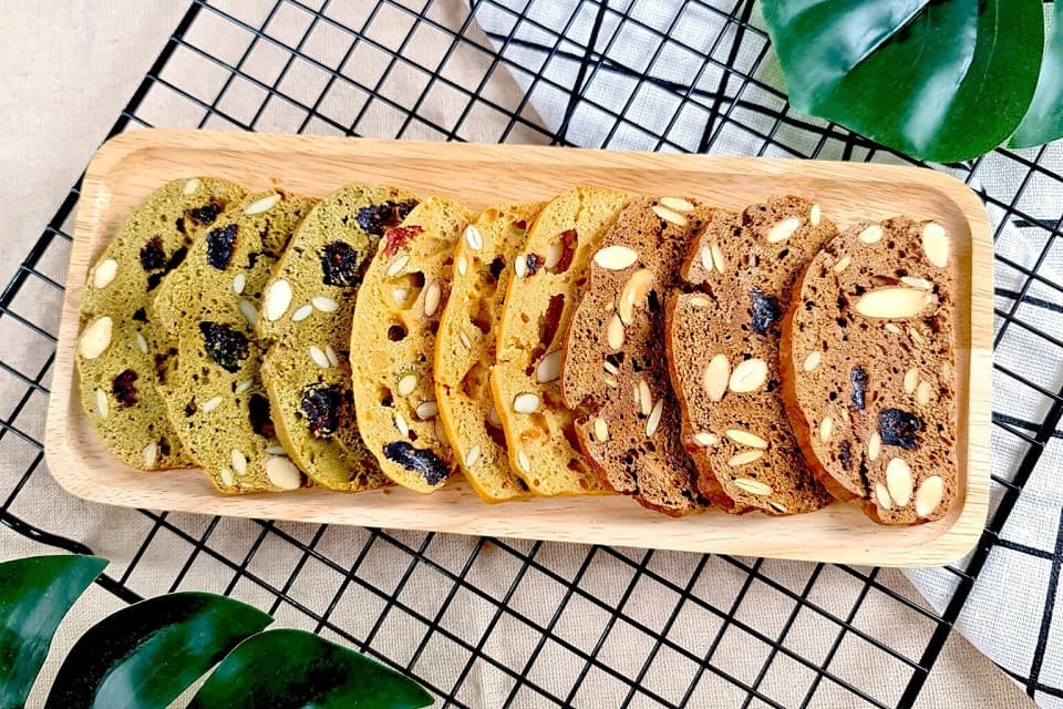 Cách làm bánh nướng bằng lò nướng 7