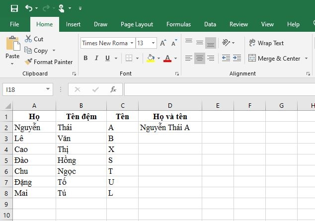 Flash Fill trong Excel - hình 5
