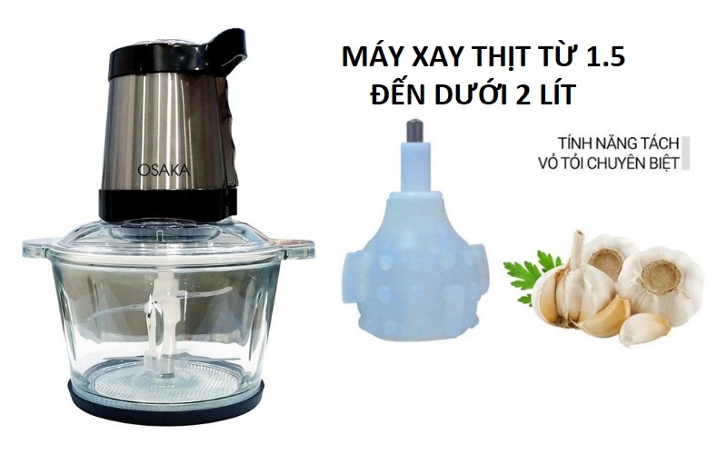 Nên mua máy xay thịt có dung tích bao nhiêu 1