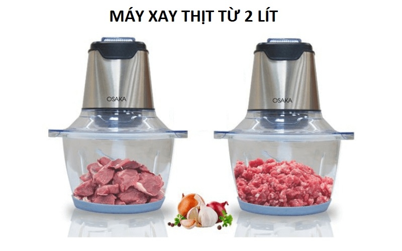 Nên mua máy xay thịt có dung tích bao nhiêu 2