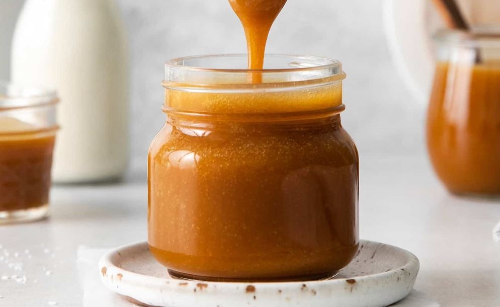 cách làm sốt caramel 08