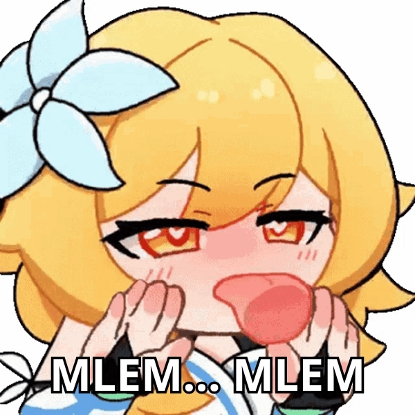 Meme liếm màn hình mlem mlem (hình 1)