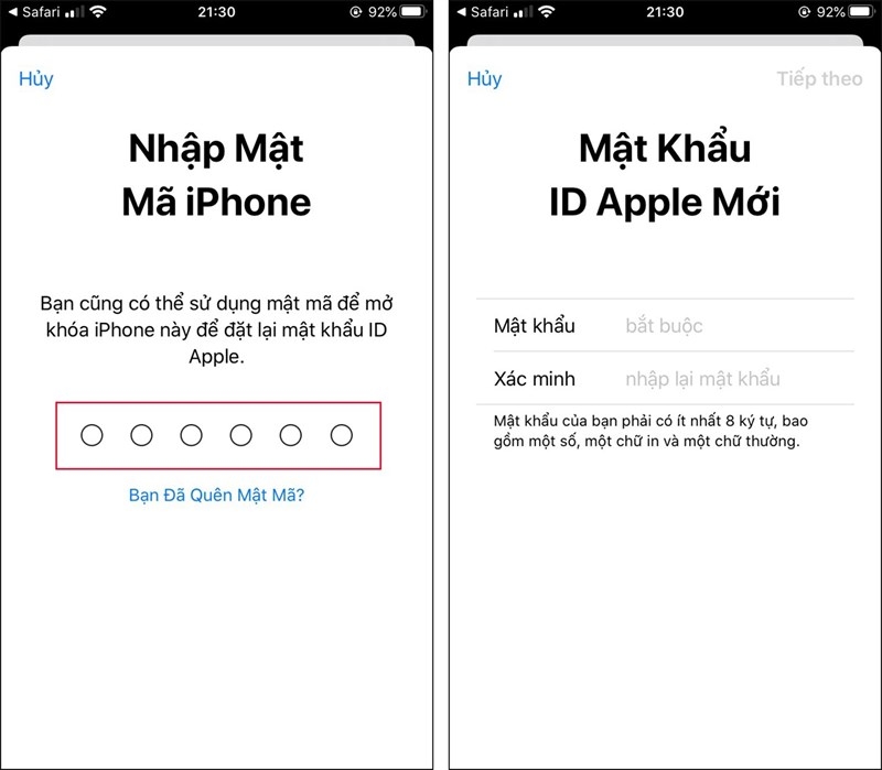 Quên mật khẩu giới hạn iPhone (ảnh 21)