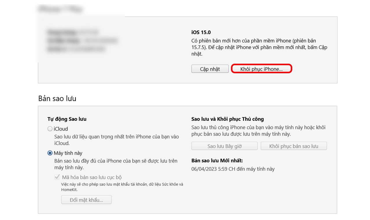 Quên mật khẩu giới hạn iPhone (ảnh 8)