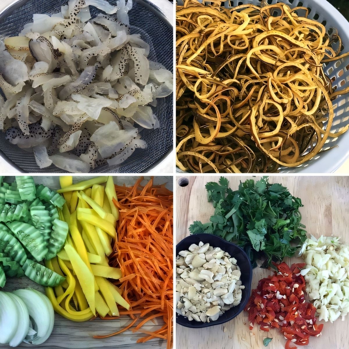 Cách làm nộm sứa hoa chuối (Hình 3)