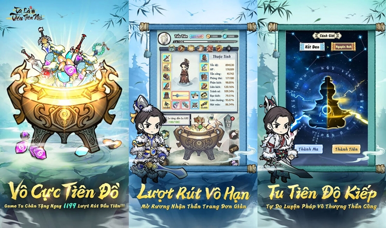 Lạc vào xứ sở thần tiên với tựa game Ta là Tiểu Tiên Nhỏ cực hấp dẫn - hình 1