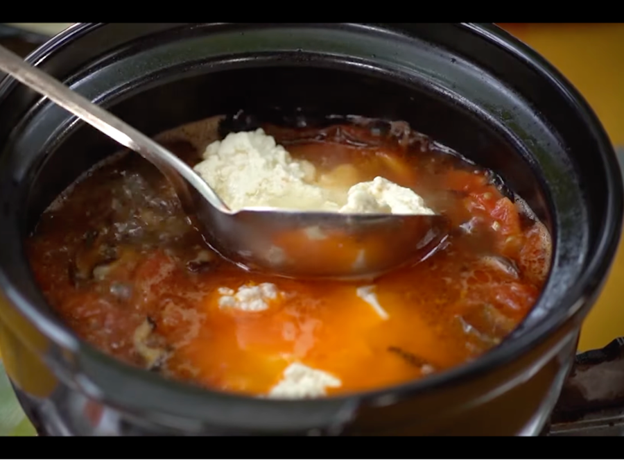 Cách nấu canh riêu chay (Hình 4)