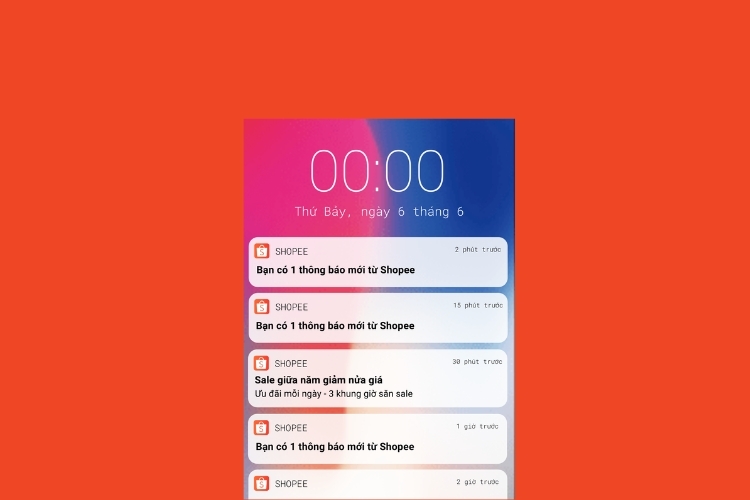 Cách tắt thông báo Shopee (ảnh 1)