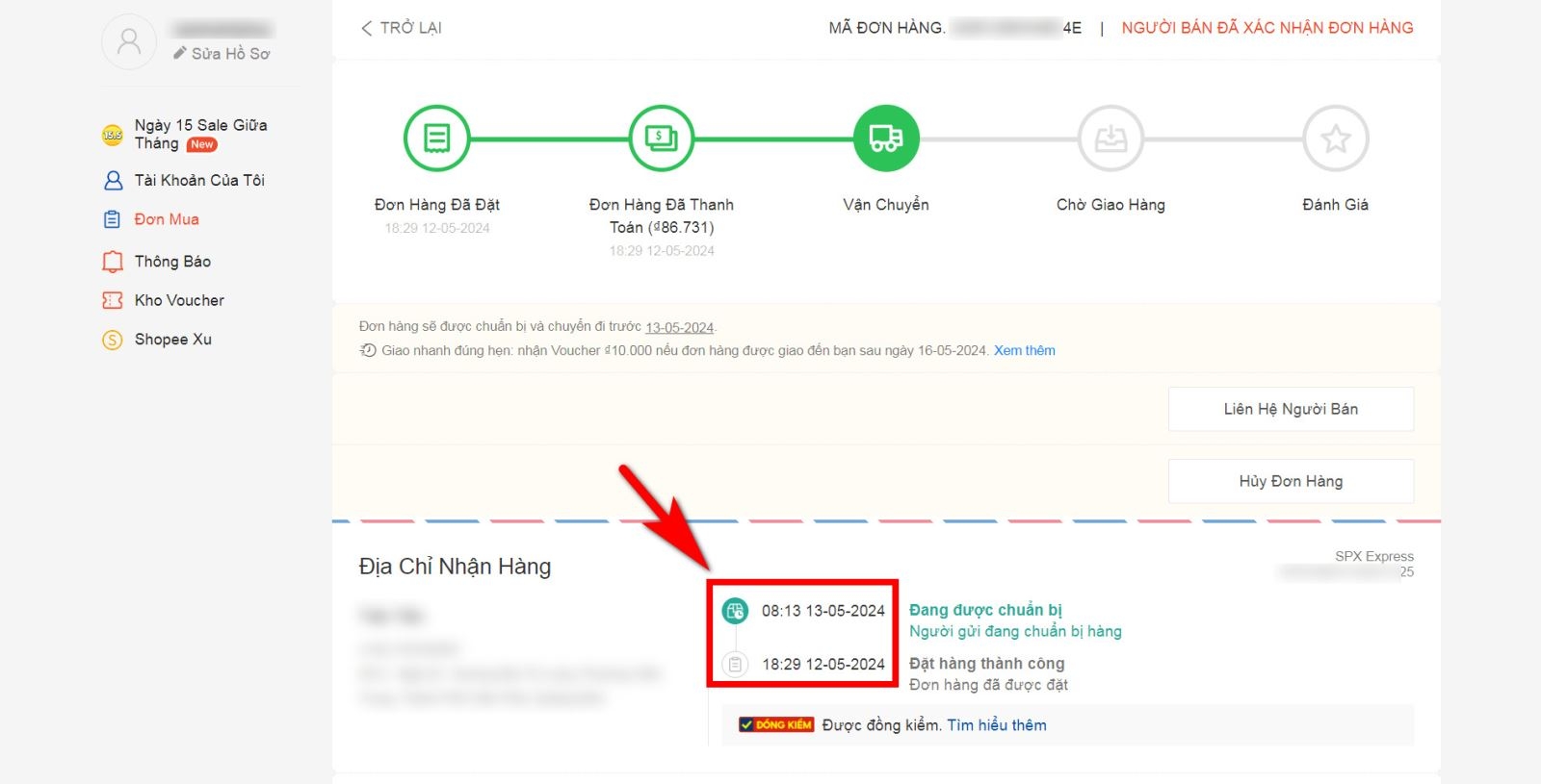 thời gian chuẩn bị hàng shopee 4