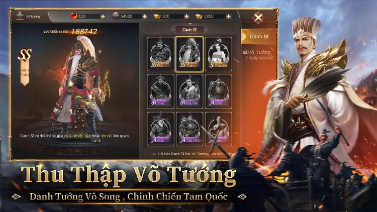 Trở thành tướng lĩnh thời Tam Quốc với tựa game Huyền Thoại Kiêu Hùng