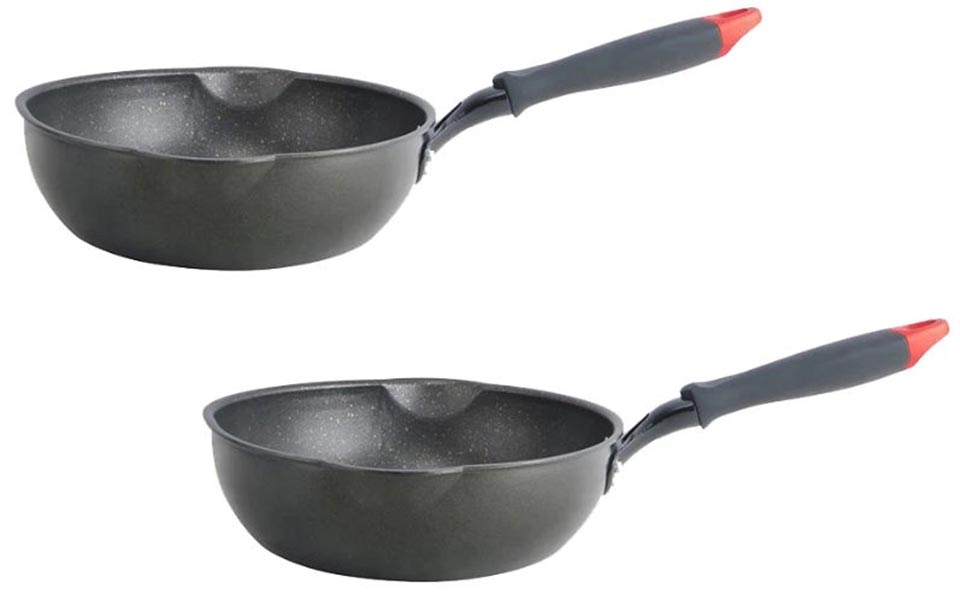 Chảo nhôm sâu lòng chống dính đáy từ 24cm Kangaroo KG662S