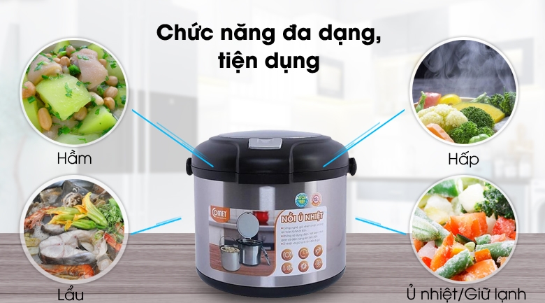 Nồi ủ Comet có tốt không? Có nên mua nồi ủ Comet để sử dụng hay không, bạn có biết? 4