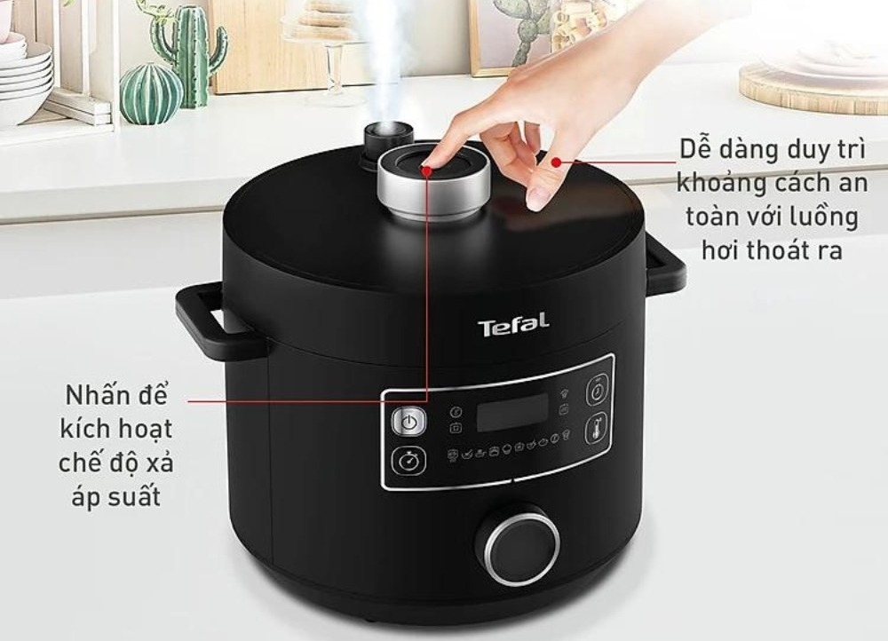 cách dùng nồi áp suất Tefal (ảnh 5)