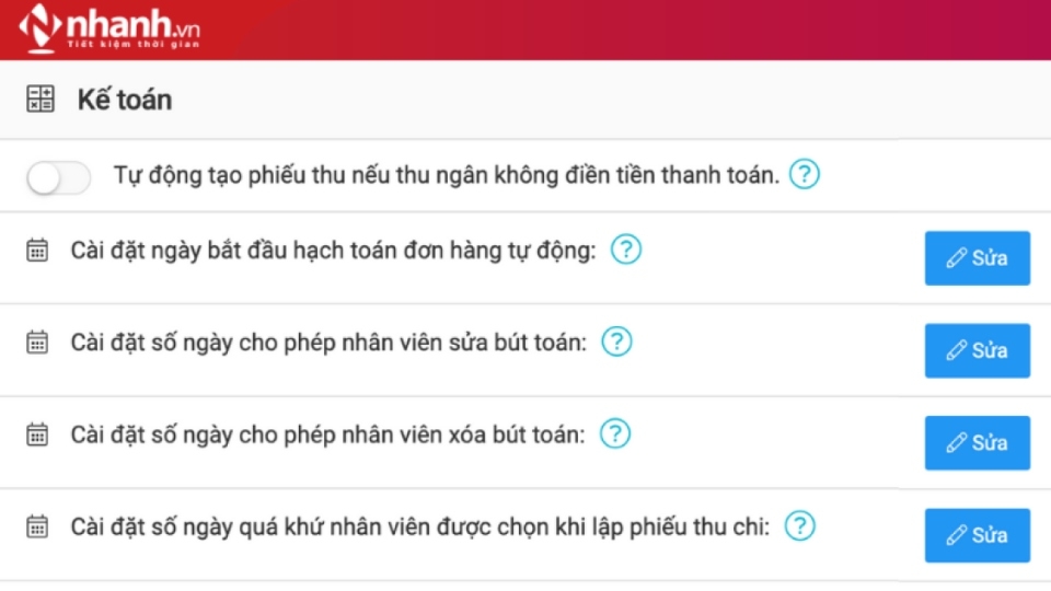 Nhanh.vn có giao diện đơn giản, thân thiện với người dùng