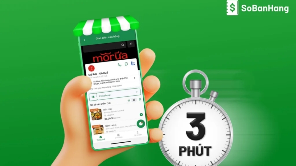 Ứng dụng Sổ Bán Hàng thu về hơn 35000 lượt tải về mỗi tháng