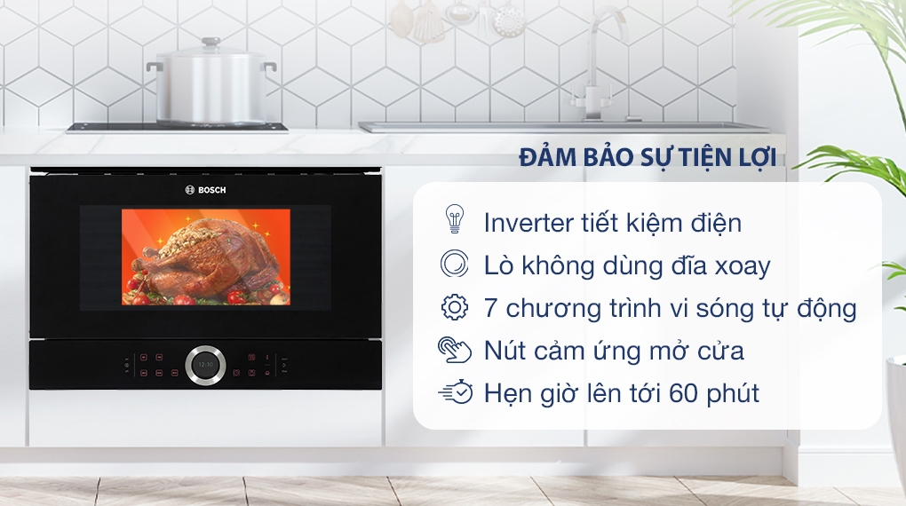 Lò vi sóng nhập khẩu chất lượng, hiện đại và sang trọng - 5