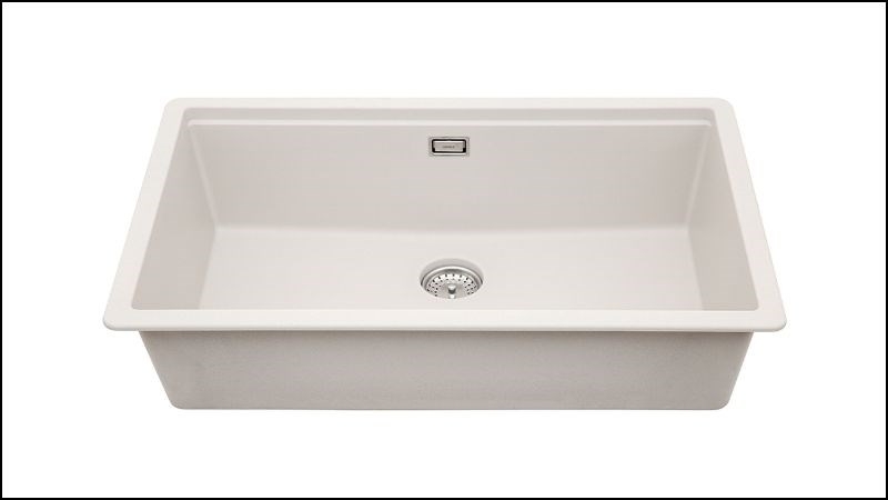 bồn rửa chén âm mặt đá - Ảnh 5