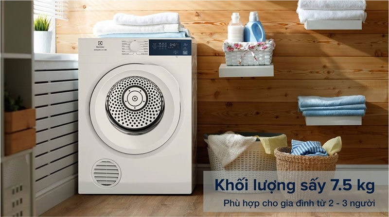 Máy sấy quần áo có tốn điện không hình 3